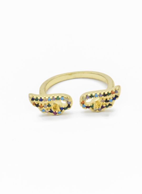 ANILLO GRADUABLE RODIO XUPING GARANTIZADO /YSX CRISTALES