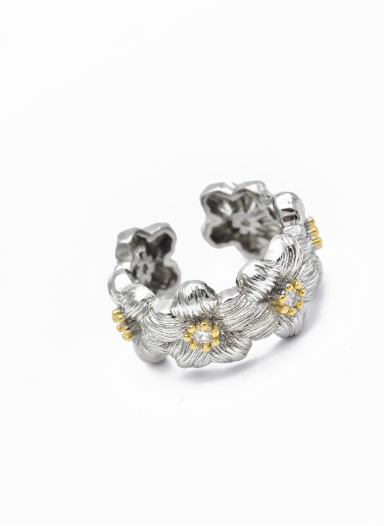 ANILLO GRADUABLE RODIO XUPING GARANTIZADO /YSX CRISTALES