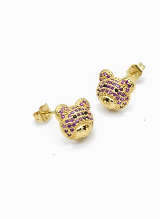 ARETES RODIO MARCA XUPING MICROCIRCONES /YSX CALIDAD AAA