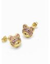 ARETES RODIO MARCA XUPING MICROCIRCONES /YSX CALIDAD AAA