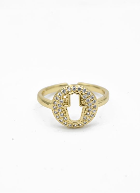 ANILLO GRADUABLE RODIO XUPING GARANTIZADO /YSX CRISTALES