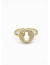 ANILLO GRADUABLE RODIO XUPING GARANTIZADO /YSX CRISTALES