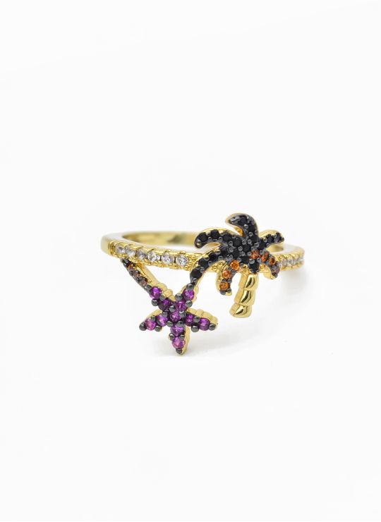 ANILLO GRADUABLE RODIO XUPING GARANTIZADO /YSX CRISTALES