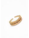 ANILLO GRADUABLE RODIO XUPING YXZ CRISTALES