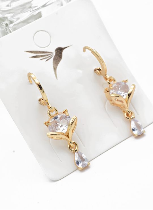 LOTE SURTIDO X 12 UNIDADES DE ARETES MEDIANOS 2.1CM APROX. EN COVERGOLD/ REVISAR TODAS LAS IMAGENES/