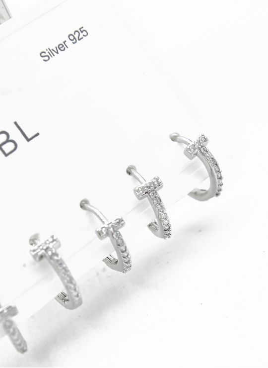 SET DE ARETES X 3 PARES XUPING / RODIO GARANTIZADO