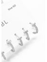 SET DE ARETES X 3 PARES XUPING / RODIO GARANTIZADO