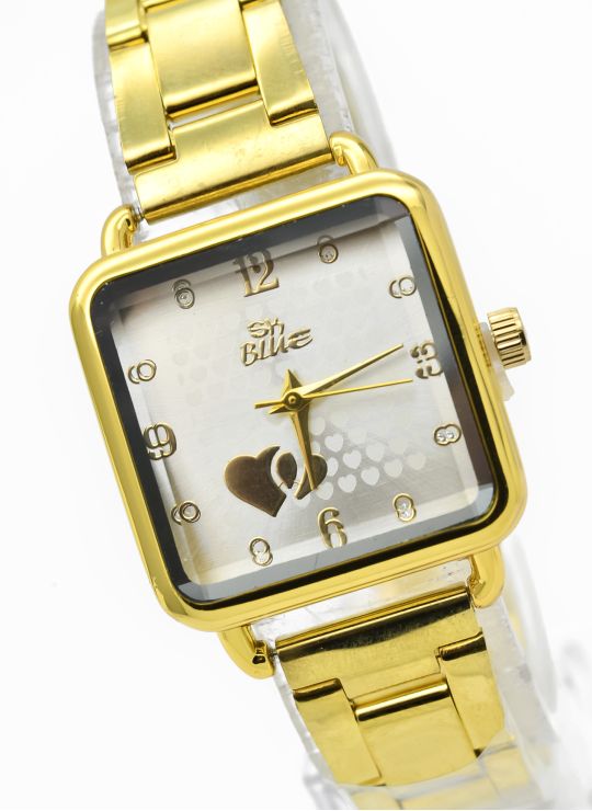 RELOJ CRISTALES CALIDAD AA METALICO TIPO JOYA NO SUMERGIBLE