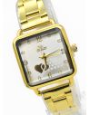 RELOJ CRISTALES CALIDAD AA METALICO TIPO JOYA NO SUMERGIBLE