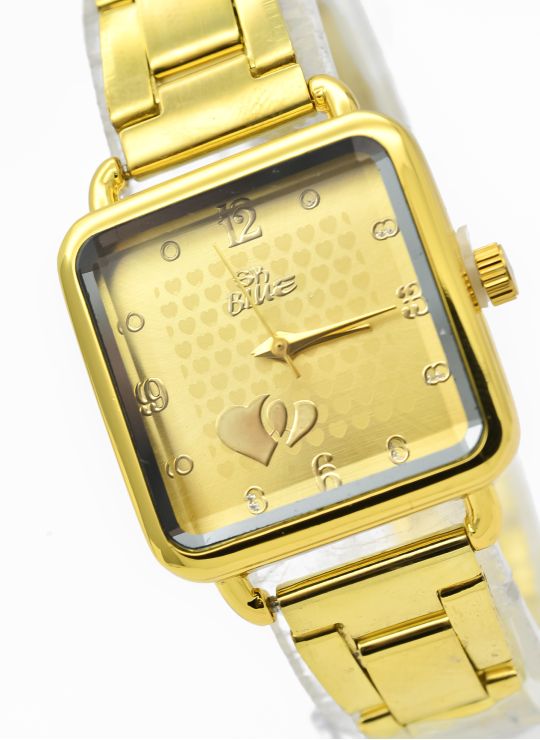 RELOJ CRISTALES CALIDAD AA METALICO TIPO JOYA NO SUMERGIBLE