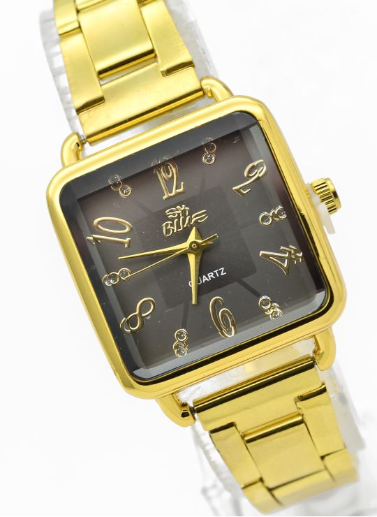 RELOJ CRISTALES CALIDAD AA METALICO TIPO JOYA NO SUMERGIBLE