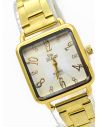 RELOJ CRISTALES CALIDAD AA METALICO TIPO JOYA NO SUMERGIBLE
