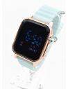 RELOJ LED CALIDAD AA PULSO GOMA SILICONA/ NO SUMERGIBLE