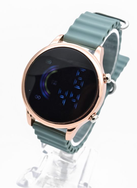 RELOJ LED CALIDAD AA PULSO GOMA SILICONA/ NO SUMERGIBLE