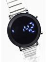 RELOJ LED CALIDAD AA PULSO METALICO FLEXIBLE / NO SUMERGIBLE