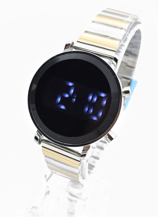 RELOJ LED CALIDAD AA PULSO METALICO FLEXIBLE / NO SUMERGIBLE