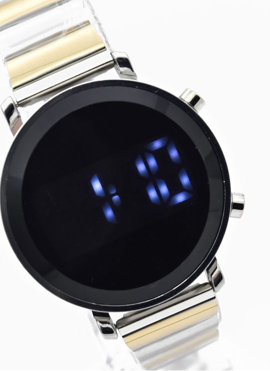 RELOJ LED CALIDAD AA PULSO METALICO FLEXIBLE / NO SUMERGIBLE