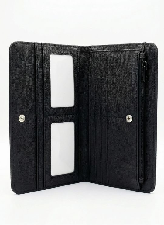 BILLETERA -LARGA  TIPO CARTERA / CALIDAD AAA/ CREMALLERA REFORZADA / MULTIBOLSILLOS
