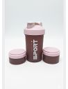 TERMO/VASO ACRILICO/PLASTICO RESISTENTE / LIQUIDO PARA GYM DISEÑO ESPECIAL