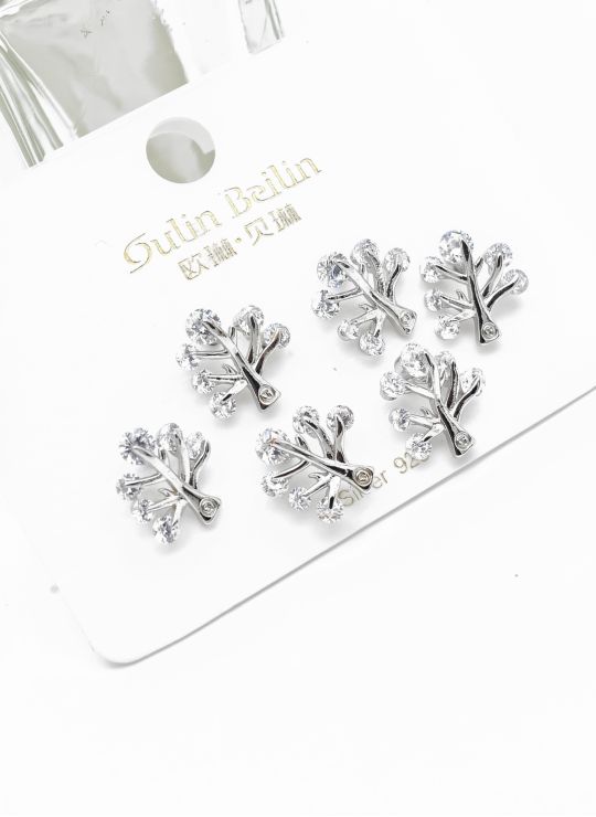 SET DE ARETES X 3 PARES XUPING / RODIO GARANTIZADO