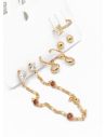 SET DE ARETES X 3 PARES XUPING / RODIO GARANTIZADO