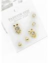 SET DE ARETES X 3 PARES XUPING / RODIO GARANTIZADO