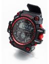 RELOJ DIGITAL SUMERGIBLE 3 MTS CON LUZ, CALENDARIO, CRONOMETRO ESTUCHE PULSO EN GOMA- GARANTIA DE 3 MESES