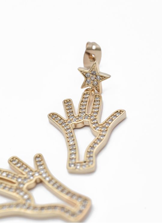 ARETES RODIO MARCA XUPING MICROCIRCONES /YSX