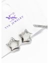 SET DE ARETES RODIO TIPO SOLITARIO XUPING