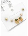SET DE ARETES X 3 PARES XUPING / RODIO GARANTIZADO