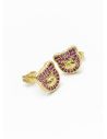 ARETES RODIO MARCA XUPING MICROCIRCONES /YSX