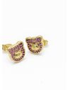 ARETES RODIO MARCA XUPING MICROCIRCONES /YSX