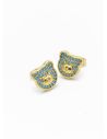 ARETES RODIO MARCA XUPING MICROCIRCONES /YSX