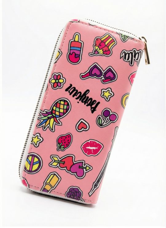 BILLETERA   TIPO CARTERA / CALIDAD AAA/ CREMALLERA REFORZADA / MULTIBOLSILLOS