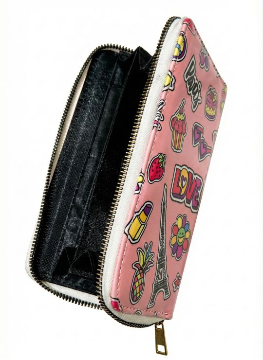 BILLETERA   TIPO CARTERA / CALIDAD AAA/ CREMALLERA REFORZADA / MULTIBOLSILLOS