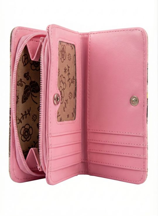 BILLETERA   TIPO CARTERA / CALIDAD AAA/ CREMALLERA REFORZADA / MULTIBOLSILLOS