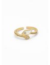 ANILLO GRADUABLE RODIO XUPING YXZ CRISTALES