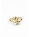 ANILLO GRADUABLE RODIO XUPING YXZ CRISTALES