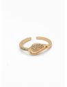 ANILLO GRADUABLE RODIO XUPING YXZ CRISTALES