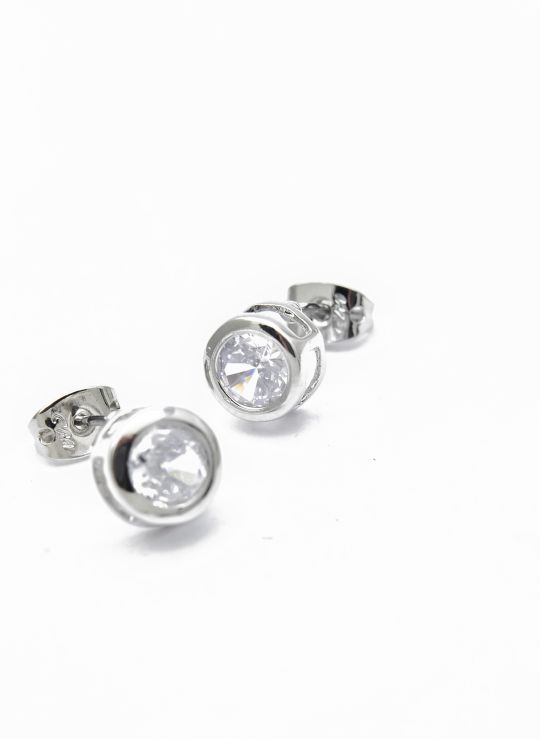 ARETES RODIO MARCA XUPING MICROCIRCONES /YSX