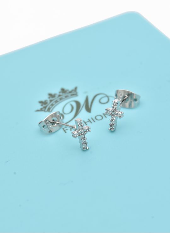 ARETES RODIO MARCA XUPING MICROCIRCONES /YSX