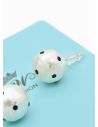 ARETES RODIO MARCA XUPING MICROCIRCONES /YSX