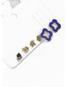 SET DE ARETES X 3 CRISTALES SURTIDO/ACERO INOXIDABLE