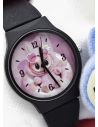 SET DE RELOJ CON LLAVERO PERSONAJE Y ESTUCHE DE LUJO