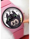 SET DE RELOJ CON LLAVERO PERSONAJE Y ESTUCHE DE LUJO