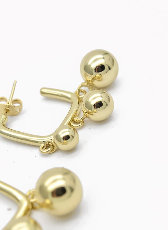 ARETES RODIO MARCA XUPING MICROCIRCONES /YSX