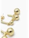 ARETES RODIO MARCA XUPING MICROCIRCONES /YSX