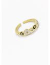 ANILLO RODIO GRADUABLE XUPING YXZ CRISTALES