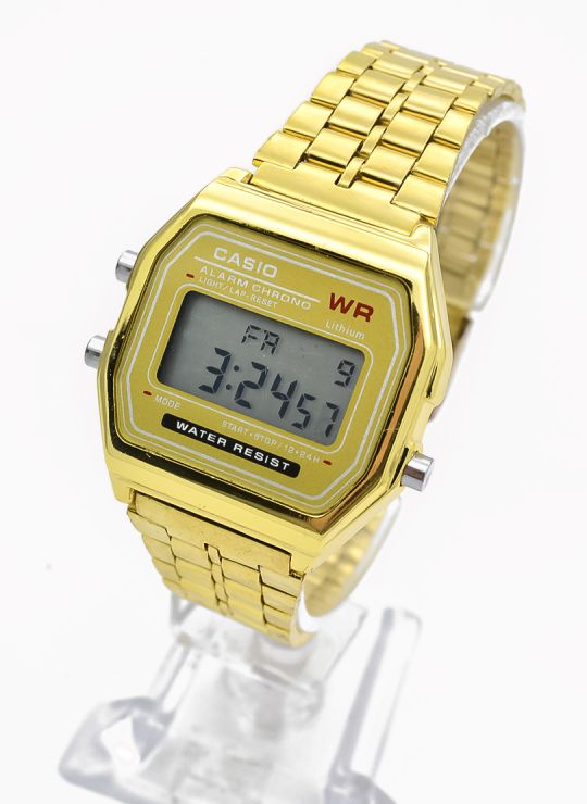 RELOJ CALIDAD AAA DIGITAL PULSO METALICO/LUZ INTERNA/ NO SUMERGIBLE