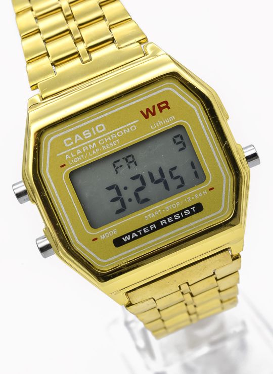 RELOJ CALIDAD AAA DIGITAL PULSO METALICO/LUZ INTERNA/ NO SUMERGIBLE